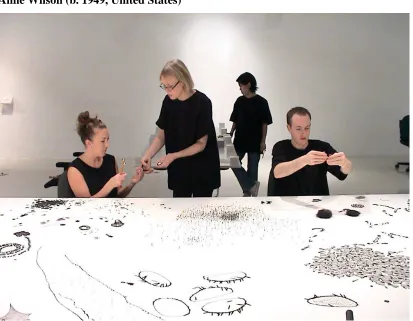 Figure 3: Anne Wilson, Topologies photos: Severo Barreras, George Bouret, Merrill Mason, Stephen Pitkin, Daniel Torrente, Christopher Wiley, Wilson studio27