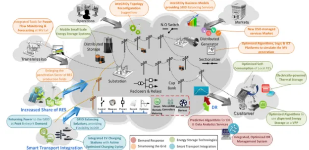 Figure 1. InteGRIDy project common view.