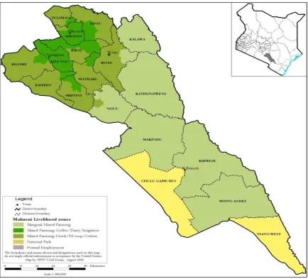 Figure 3.1:  Location of Study Area 