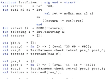 Table 4.2.: Test Script
