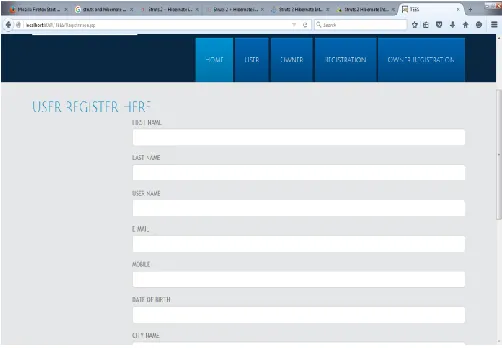 Fig 3: User registration for getting permission to access and downloading file 