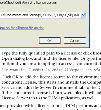 Figure 5-1.  DLM: Add License Dialog Box