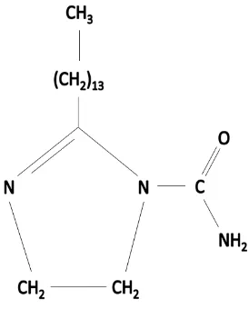 Figure 1. General structure of carboxyethylimidazoline. 