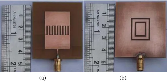 Figure 6 shows the simulated and measured co- and cross-polarized radiation patterns in xzwhile dipolar-type pattern inyz-planes at 2.26 GHz