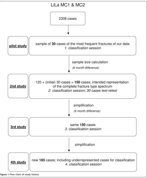 Figure 1 Flow chart of study history.