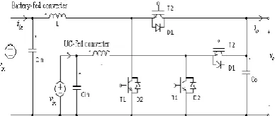 Fig .7 Power Switching Converter Model 