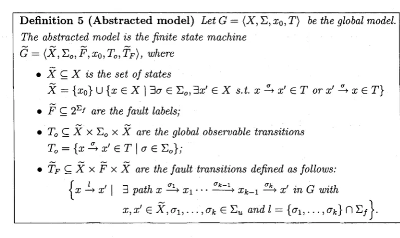 Figure 2.10: Abstracted model for the part of the global model shown in Figure 2.8.