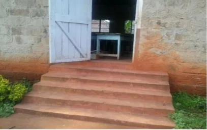 Figure 4.5: An Example of a Classroom Door Opening Towards Inside 