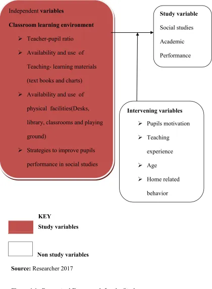 Figure 1.1: Conceptual Framework for the Study 