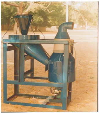 Fig. 1. Bambara groundnut sheller.