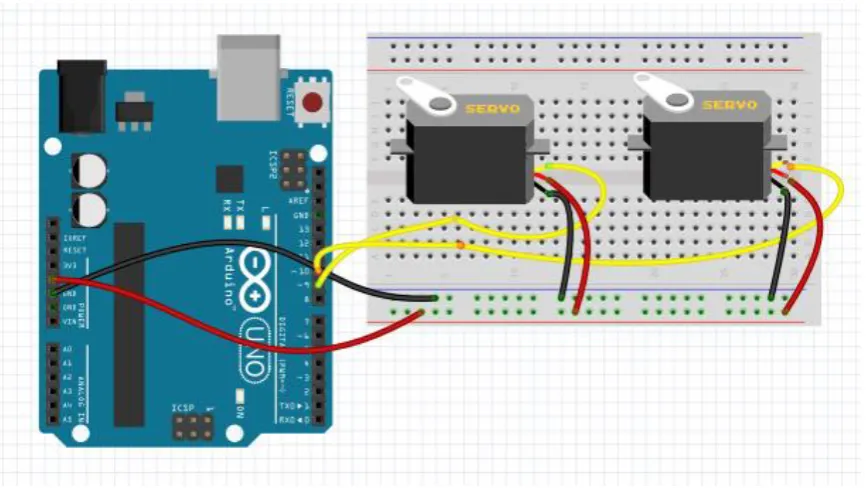 Figure (6) Schematic circuit diagram of shutter control