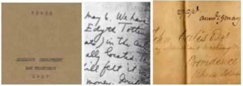 Figure 1: Three degraded document image samples from DIBCO’11. 