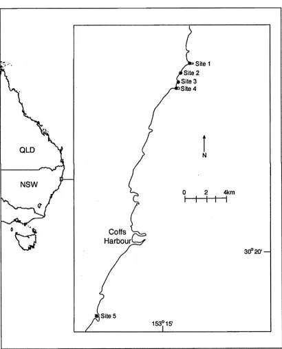 Figure 1.1 Distribution of Zieria prostrata depicting the location of the extant populations (•) and the location of the apparently extinct population (■).