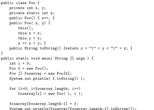 Figure 2: Java Code Discussed by Student Problem-Solving Group.