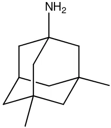 Figure 1. Chemical structure of Memantine 