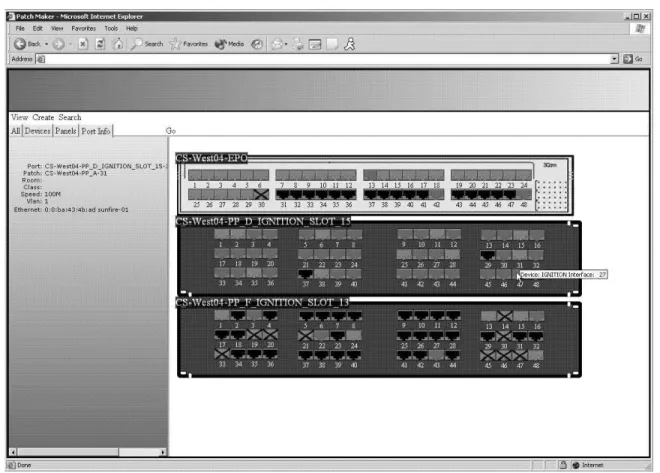 Figure 1: Devices view of PatchMaker.