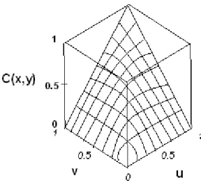 Figure 4: Two dimensional copula