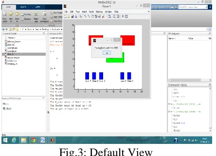 Fig 2: Default View As illustrated in figure 2, the network is formed in which available nodes are deployed, virtual servers and virtual 