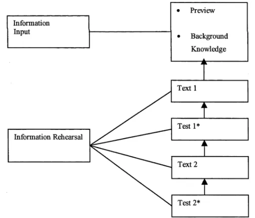 Figure 3.1  Four Information  Rehearsal  Processes  Provide Access  Routes  to  Information  Input