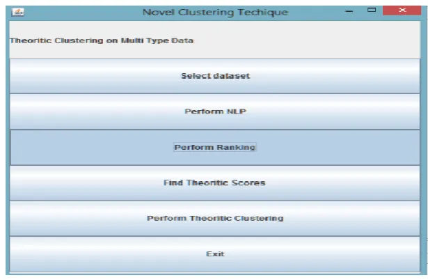 Figure 9: User wants to know theoretic score for given data  