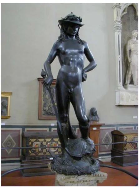 Figure 13. Donatello: David. 1460s (?). Bargello, Florence 
