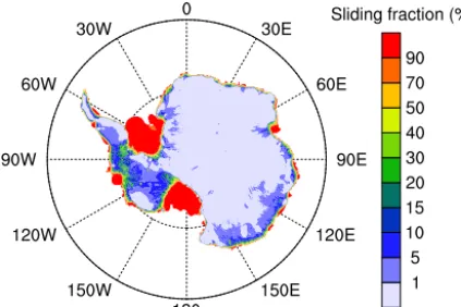 Figure 4.to the total vertically averaged ice velocity at the PD for the refer-Fig. 4