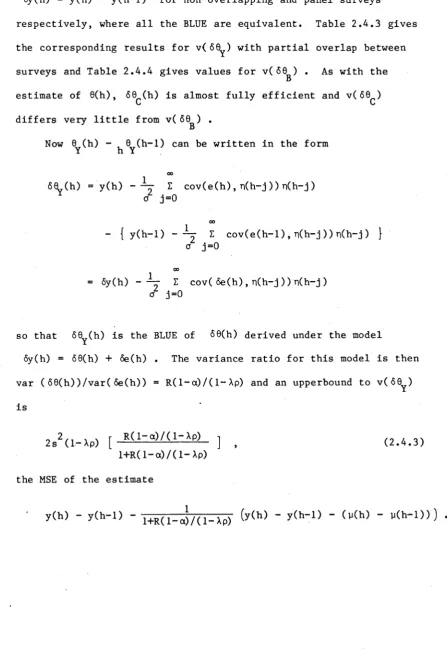 Table 2 .4 .3  g iv es