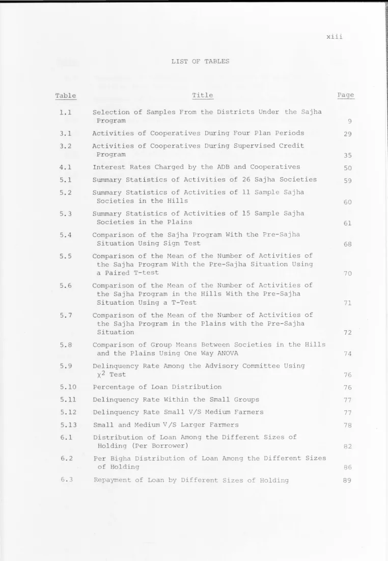 Table 1 . 1 