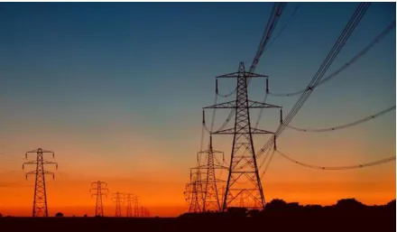 Figure 1-2 A series of transmission line towers “https://www.thenews.com.pk/” 
