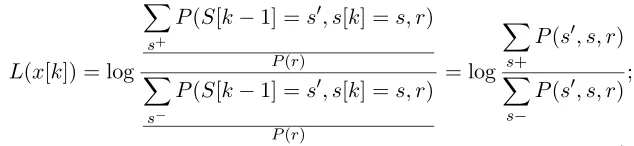 Figure 14 explains that this Log-Map decoder is actually usedBut when the equalizer isused as a decoder for ISI channel as ﬁrst of the two turbo parts this