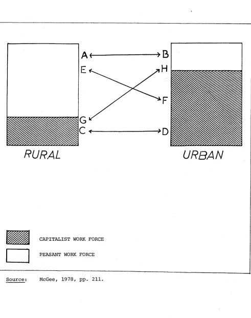 Figure 4: Structural Setting of Rural-Urban/Urban-Rural Mobility