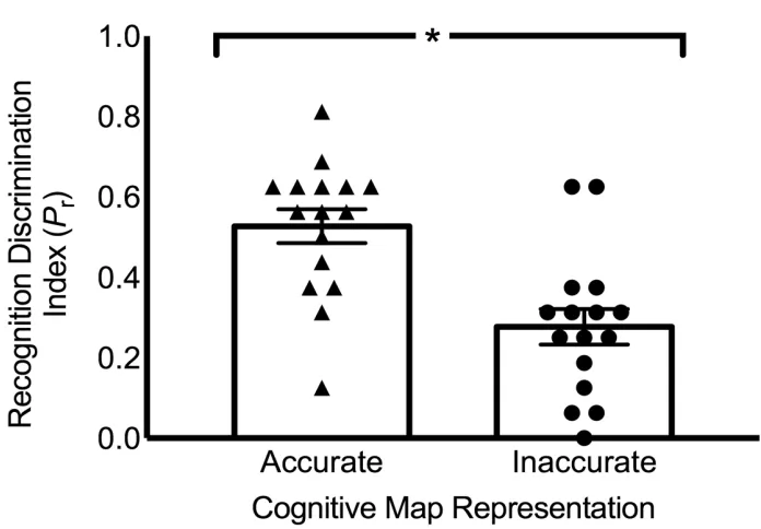 Figure 6: Landmark recognition task performance. 