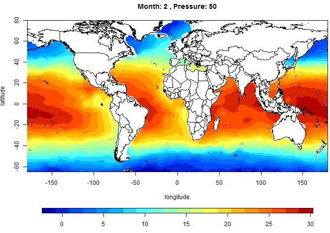 Figure 5.1:Mean ﬁeld plot for 50db, January