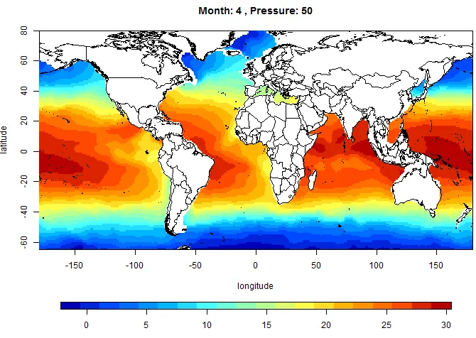 Figure 5.3:Mean ﬁeld plot for 50db, March