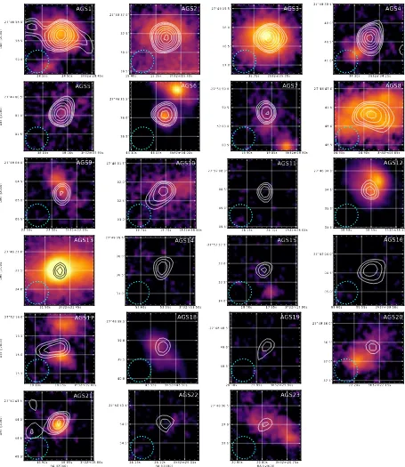 Fig. 6. Postage stamps of 1.8HSTAstrometry corrections described in Sect. × 1.8 arcsec