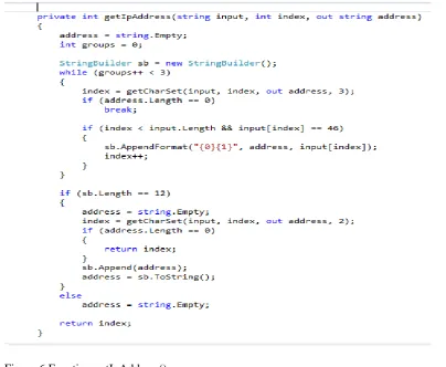 Figure 7 control-flow graph of getIpAddress() 