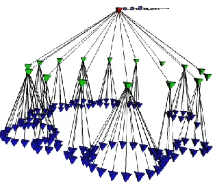 Figure 5 Hyperbolic tree visualization 