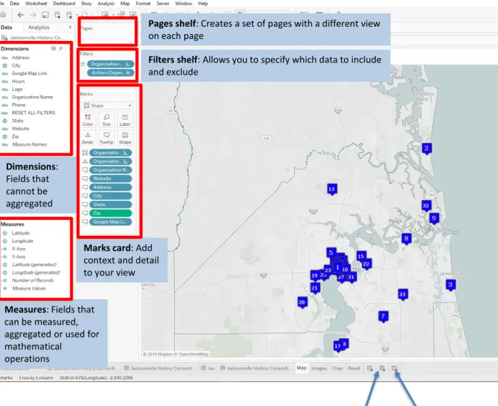Tableau Worksheet