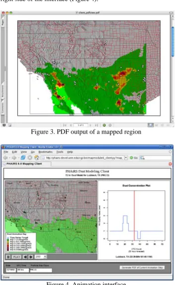 Figure 3. PDF output of a mapped region 