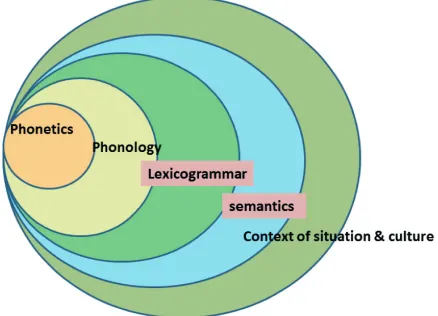Figure 1. Stratification in a semiotic entirety.