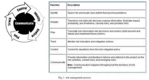 Fig. 1  risk management process 