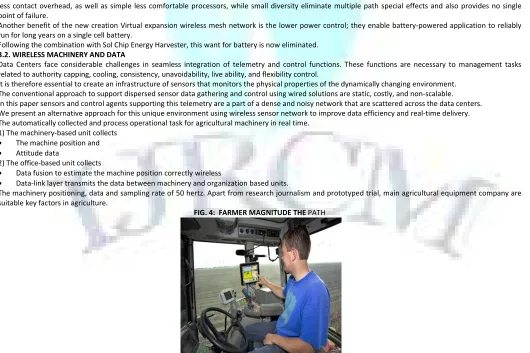 FIG. 3: USING WIRELESS SENSOR TO YIELDING WITH SOLAR 
