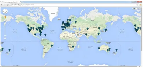 Fig. 3. ccTLD‟s in the world 