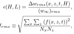 Figure 3 shows the convergence for a range of horizontal forcing