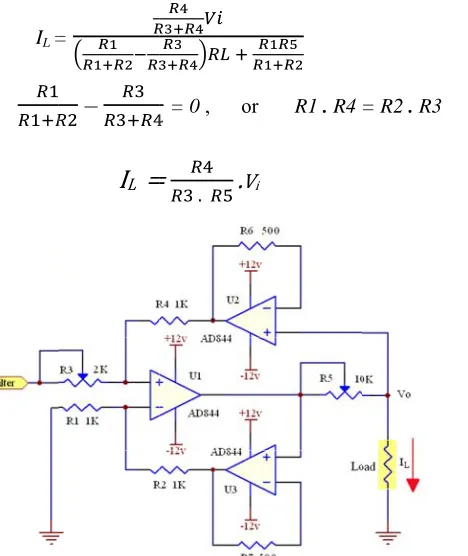 Fig. 6.Pcomponents v  Proposed struccture of the VCCC section, wwith suggested values 
