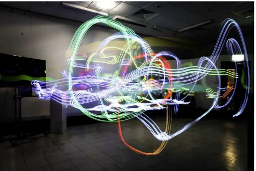 Figure 3: Image produced as part of Digital Ethereal. Photo: Luis Hernan