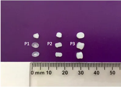 Table 3.2 Physical properties of particles used in bubble-induced ITPFB. 