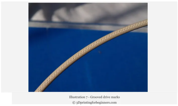 Illustration 7 - Grooved drive marks