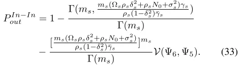 Fig. 5 shows the impact of the PS factor ρis ﬁxed atoutage probability. To separately demonstrate the effect of PSat S only,5 describe the effect of PS at eavesdroppers only, whileρthat by increasing values ofdecreases