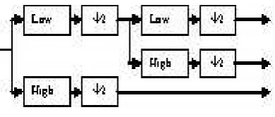 Fig. 1 Discrete Wavelet Transform 